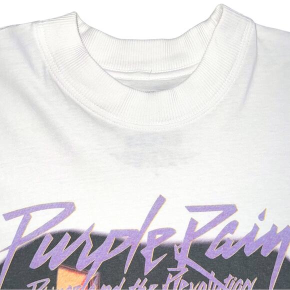 Prince Purple Rain T Shirt White Large - Picture 6 of 13